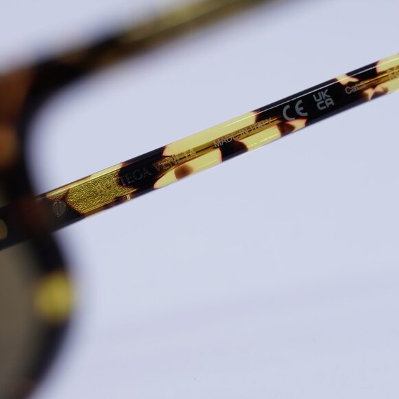 ?️ New Bottega Veneta BV1327S 002 Sunglasses - Shiny Spotted Havana Frame